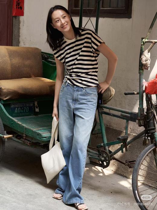 一店d  𝐦𝐢𝐬𝐬 𝐬𝐢𝐱𝐭𝐲两大爆款莱塞尔牛仔拖地裤 26春季新品 刚刚发售就卖爆了 面料舒服炸啊❗️ 商品图10