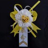 黄色胸花布花哀念胸花殡仪馆告别仪式殡葬祭祀（选色找客服） 商品缩略图1