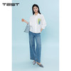 夏上新艺术印花白衬衫女夏季宽松休闲设计感1262058 商品缩略图0