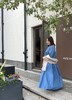 【群内福利】【纯棉V领连衣裙】上好棉料，柔软舒适、亲肤不易静电 干爽透气、不易缩水 纯棉面料立体剪裁抽皱 商品缩略图9