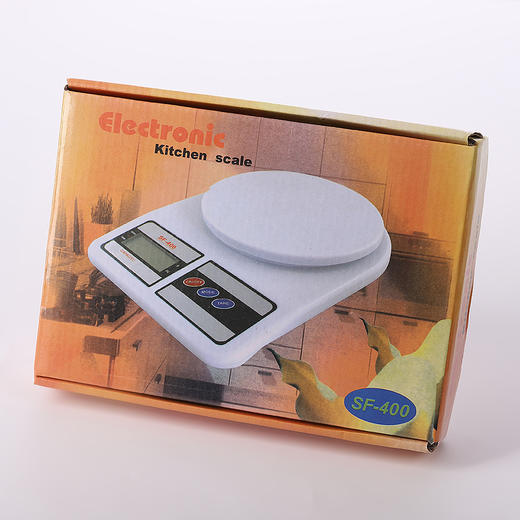 【耐高温材质、小巧便携设计】厨房高精度小型电子秤家用厨房烘焙食物台秤多功能10KG食品电子秤.TA 商品图3