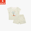 棉果果夏季新品男童卡通纯棉凉感防蚊5A抗菌套头套装M211302226212 商品缩略图0