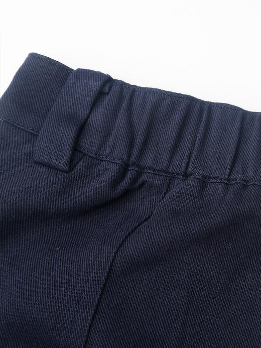 极简通勤米白色高腰阔腿短裤 棉麻透气薄款 夏季宽松显瘦 A 字休闲热裤 商品图3