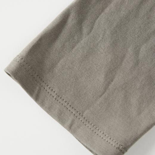 ROMISTUDIO“松弛随性”纯棉顺滑肤感落肩圆领长袖上衣RWCSSG1882 商品图3