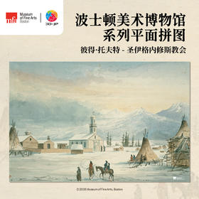 504片 平面塑料拼图 U1218 波士顿美术博物馆系列 彼得・托夫特 圣伊格内修斯教会【Showpiece L】