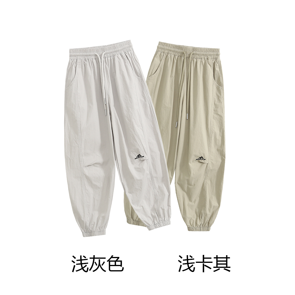 415-童梭织单长裤