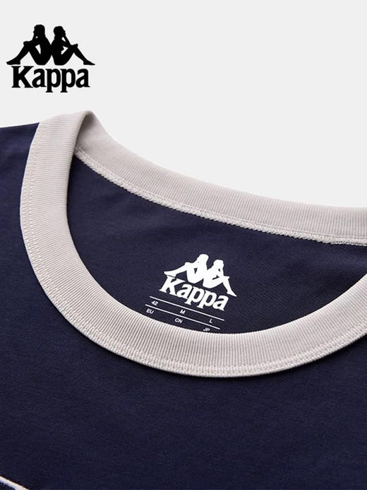 XY｜Kappa卡帕女装新款运动休闲简约百搭短袖T恤K0F62TD22-906 商品图1