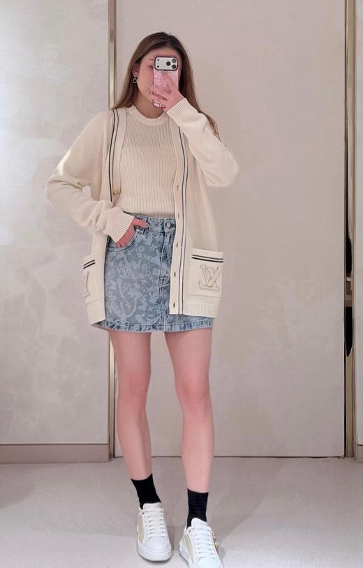 女款印花牛仔半裙la 商品图3