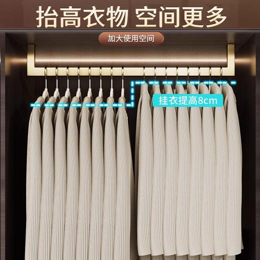 【防滑无痕❗省空间】植绒短颈衣架家用挂衣缩脖子矮款省空间无痕防滑防肩角晾衣服衣撑。ri 商品图1