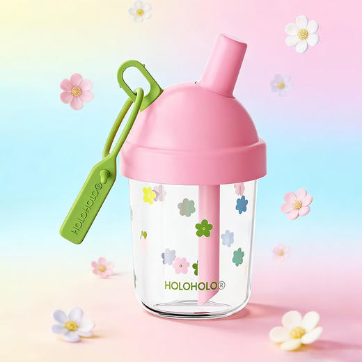 DM420ml缤纷春日奶茶杯塑料杯-纪念日百货门店同款170543286 商品图1