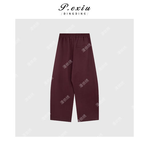 04-4潘依绣丁丁宠粉【赫本的花园】复古氛围松紧腰休闲裤W-62451-2 商品图2