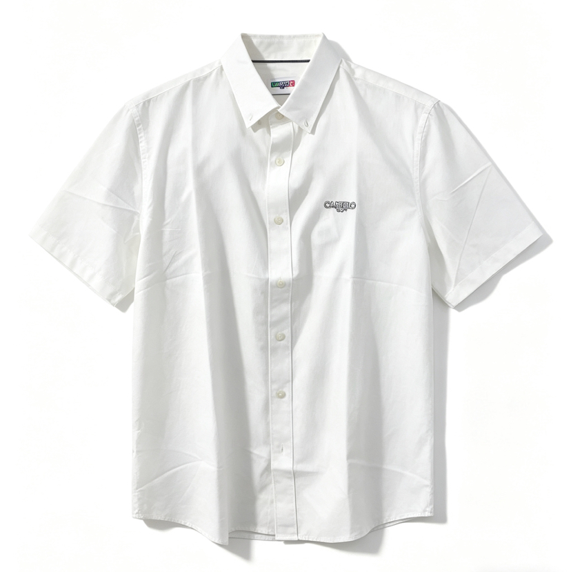 XY/CARTELO男式清爽百搭休闲短袖衬衫C9RS52270371
