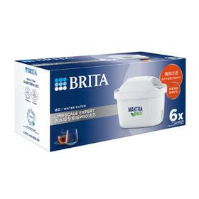 【BRITA碧然德】Maxtra 去水垢专家版PRO滤芯 6枚装