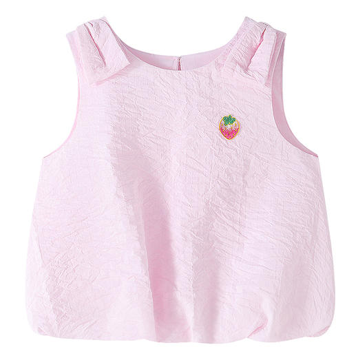 【实体店同款】女童无袖背心夏季新款安奈儿童装XG622209 商品图5