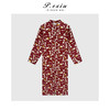 04-3潘依绣丁丁宠粉度假风时尚印花长袖衬衣裙 W-63055 商品缩略图0