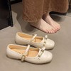 29.9元/2双 平底方头玛丽珍包头单鞋女鞋子春秋新款法式百搭配裙子温柔晚晚鞋 商品缩略图3
