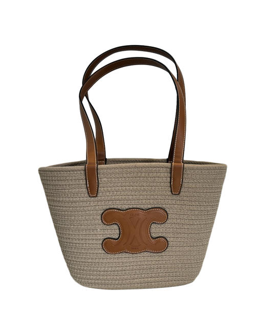 logo草编包托特包zo008 商品图0