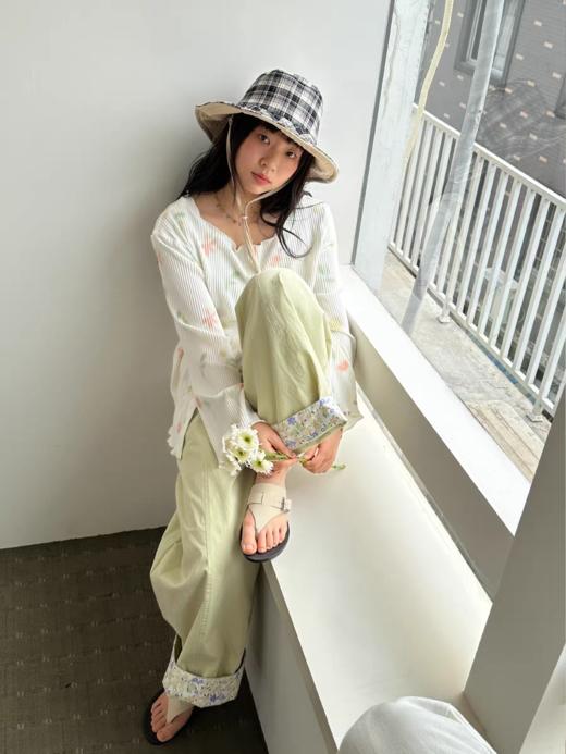 nothe Case布然/NC261829/「白夜橡树」双面戴 复古格纹遮阳渔夫帽 商品图3