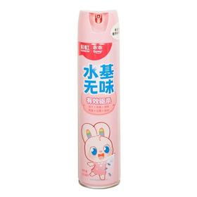 彩虹 水基无味杀虫气雾剂 600ml/瓶