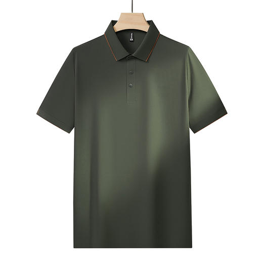 【DPF】大依优型大码男装夏季透气短袖POLO衫高弹力商务休闲上衣T恤 商品图3