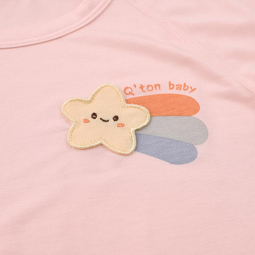 棉果果夏季新品女童卡通防蚊5A抗菌莫代尔套头套装M221302426221 商品图1