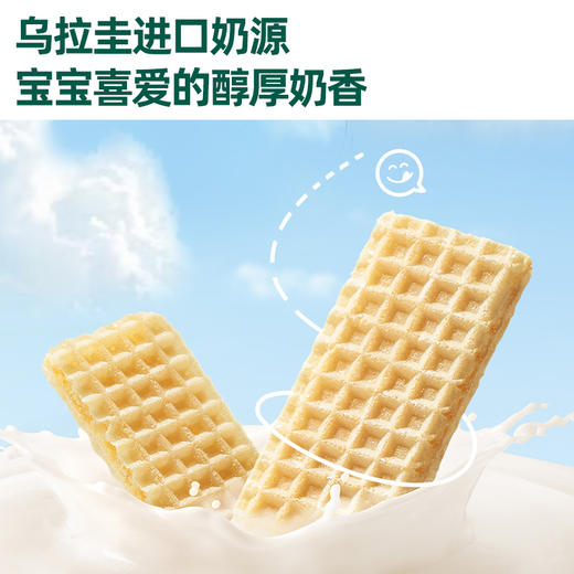 【内享汇】英氏5阶 婴幼儿华夫脆饼干（36.3g/盒） 商品图1