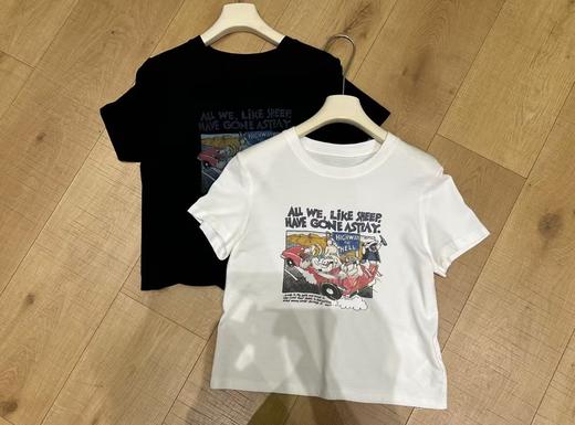 【门店同款】ENJOY夏季字母汽车小版T 171493410 商品图0