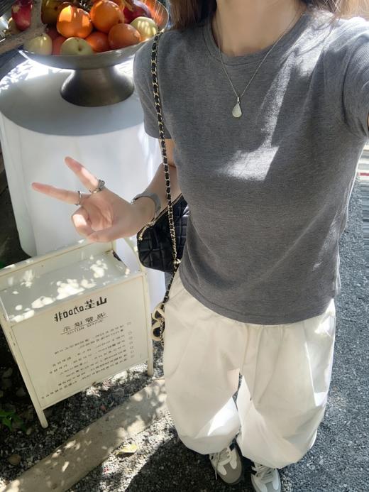 <曾小咸推荐>4.10新品上新 美式印花正肩短袖T 日常89！！ 活动价59！！【预售款，预计3-15天发货】 商品图8