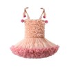 【美美出片！透气舒服】夏季女童吊带连衣裙圣诞tutu裙公主蓬蓬纱周岁礼服蛋糕裙。xb 商品缩略图4