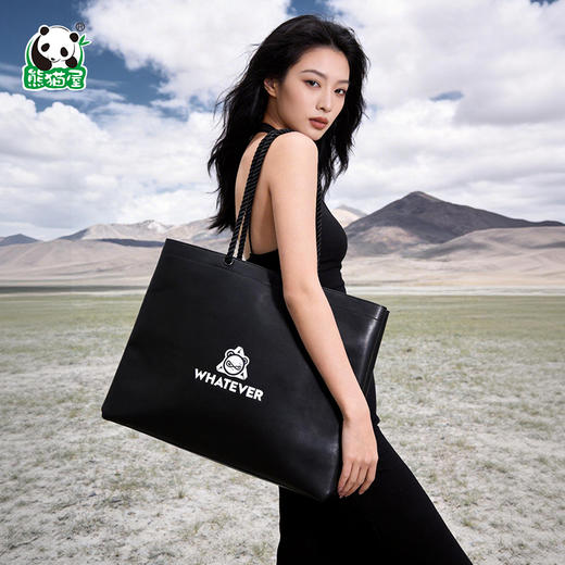 熊猫屋PANDAHOUSE 欧不小子时尚单肩包 2款可选 商品图0