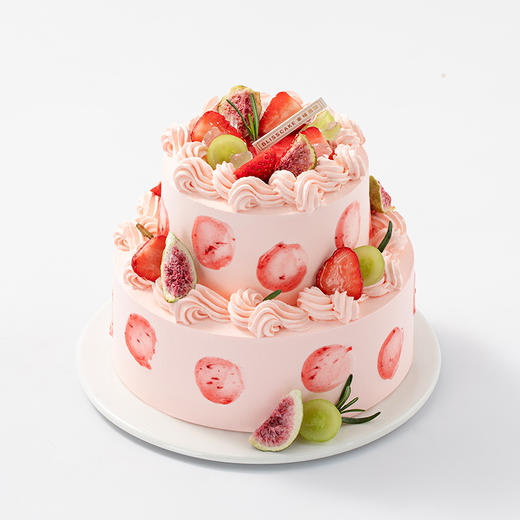 券后97.58元！双层鲜果蛋糕2选1【草莓鲜果乐园】甜润草莓+鲜甜青提+无花果干，三重果香一次畅享【蓝莓鲜果乐园】酸甜交织，甜而不腻，一口尽享清新酸甜（摇一摇专享） 商品图3