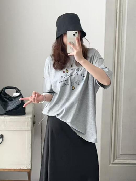 【门店同款】ENJOY夏季后镂空扭结T 162594981 商品图3