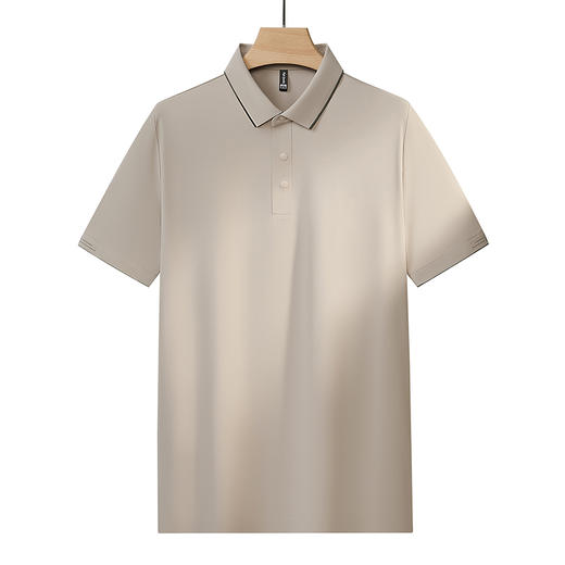 【DPF】大依优型大码男装夏季透气短袖POLO衫高弹力商务休闲上衣T恤 商品图2