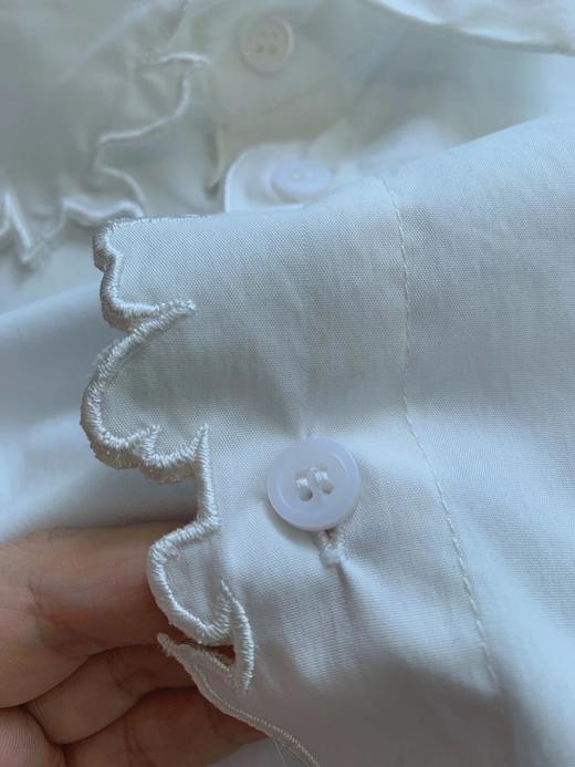 品质货！无补！JN同款剪纸工艺花边刺绣领衬  26Y04046- 商品图9