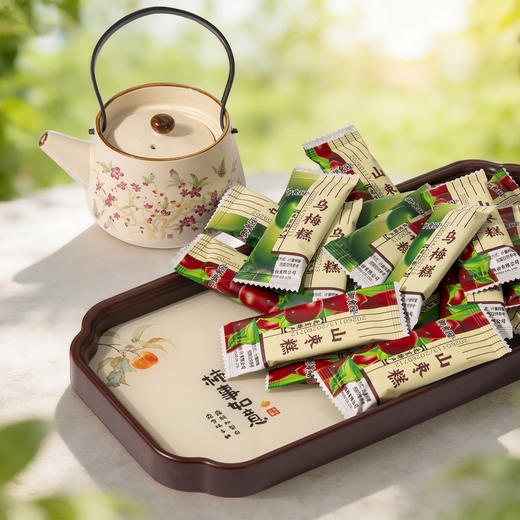 零食铺子 御食园什锦果糕  山枣糕  乌梅糕  蜂蜜山枣糕  梅灵丹乌梅糕 500g/袋 商品图3