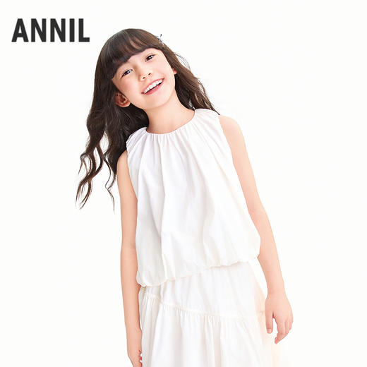 【实体店同款】女童背心夏季新款安奈儿童装AG622280 商品图0