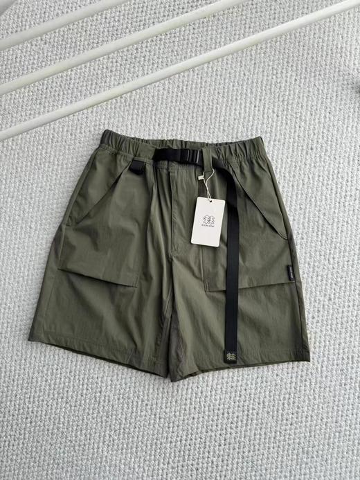 F041001夏季新款户外男子运动防泼水工装露营登山宽松休闲短裤 商品图3