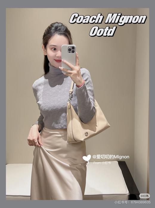 Coa家JULIET系列！油蜡牛皮月牙包 商品图2