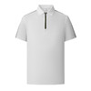 半身缘男装 夏季商务微弹亚麻抗菌防晒短袖POLO衫877 商品缩略图7