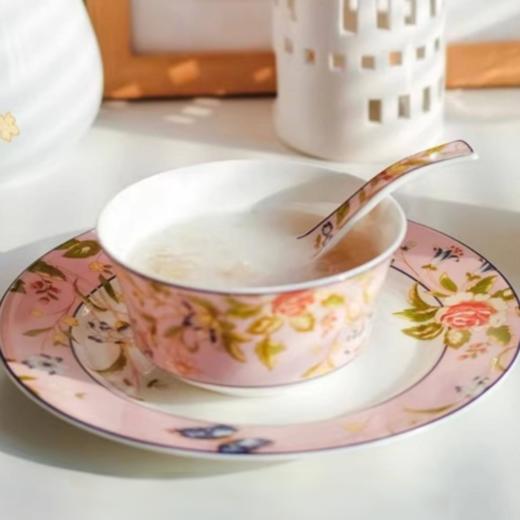 【AYNSLEY/安斯丽】温莎小屋花园系列一人食5件套 粉色 商品图1