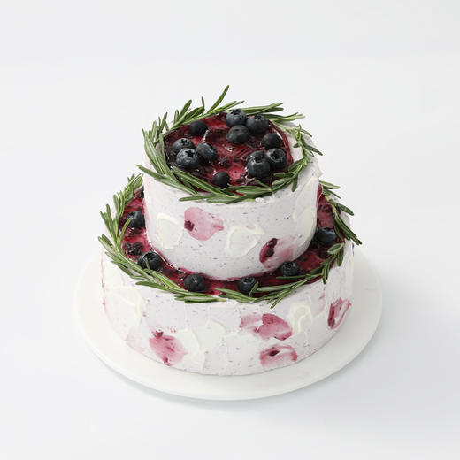 【蓝莓派对】酸甜可口的蓝莓蛋糕，鲜蓝莓×蓝莓果酱×绵密奶油，从果实的清脆到奶油的柔滑，每一口都能遇见蓝莓的馥郁 商品图3