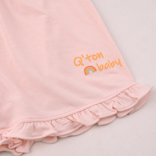 棉果果夏季新品女童卡通防蚊5A抗菌莫代尔套头套装M221302426221 商品图3