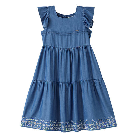 【实体店同款】女童短袖连衣裙夏季新款安奈儿童装AG623150 商品图6