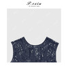 潘依绣丁丁宠粉设计感镂空勾花法式无袖背心 Q15719 商品缩略图2