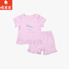 棉果果夏季新品女童卡通纯棉凉感防蚊5A抗菌套头套装M221302226213 商品缩略图0