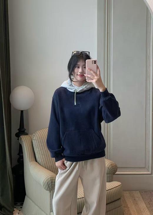 【门店同款】ENJOY冬季时尚撞色连帽卫衣 167696222 商品图1
