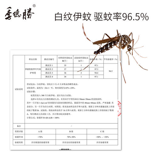 季德胜植萃叮叮防护喷雾150ml儿童/成人户外防蚊不含驱蚊脂可放心使用 商品图4
