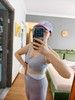 【运动必备】【一秒穿脱，稳固减震】春夏新款女高强度运动内衣前拉链跑步防震健身瑜伽服上衣背心外穿一体式固定杯运动内衣 商品缩略图6