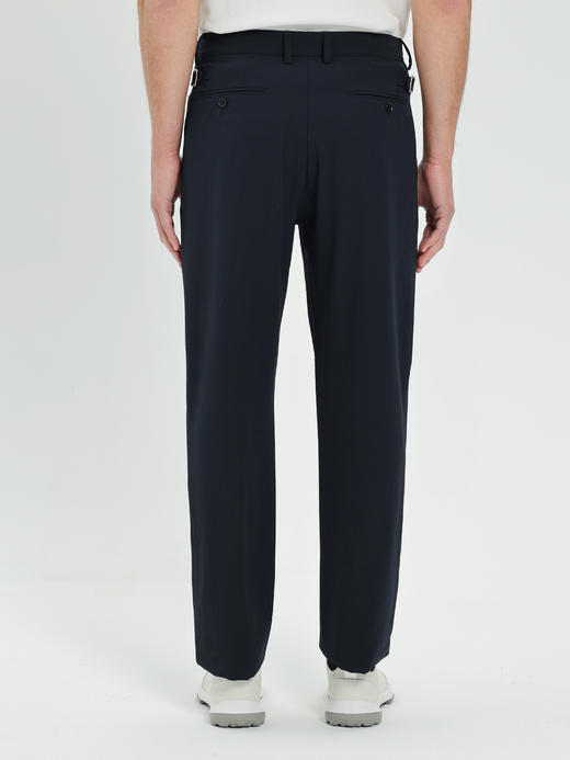 callisto藏青微泡肌理那不勒斯休闲裤 商品图4