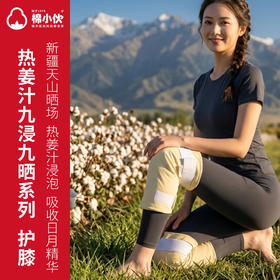 【九浸九晒养生服饰  护腰·护膝】 弹力款  无弹力款 九九姜芯 古法炮制新疆天山晒场 热姜汁浸泡  至日用功拔陈Han 男女同款 重庆仓